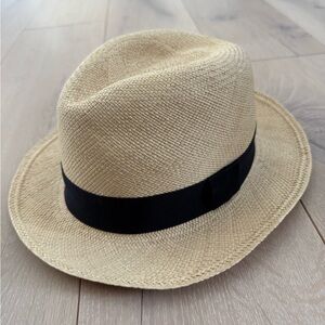 J. Crew Natural Straw Hat